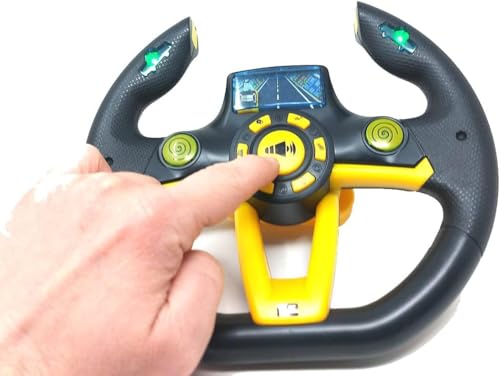 Image of Premium Kids Steering Driving Wheel Funny Interactive Driving Wheel with Music (Multi-Colour) (Z-1)