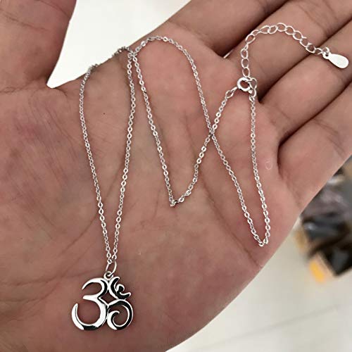 Collier femme yoga en argent sterling 925 idée cadeau symbole bien-être étincelant - 2