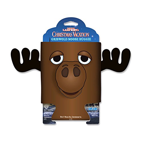 ICUP National Lampoon's Vacation Griswold Moose Huggie with Antlers, Clear