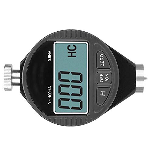 Image of Shore A Durometer Tester, 0-100ha Digital Hardness Meter Compact Pocket Size LCD Display Hardness Tester for Rubber, Leather, Wax