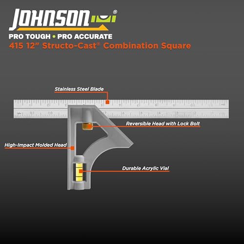 Johnson 415 Structo-Cast Combination Square