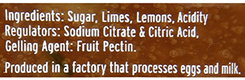 Image of Mackays Lime & Lemon Marmalade 340g | Made with Real Citrus Fruits | Traditional Copper Pan Cooked | Vegan | Imported from Scotland (Pack of 3)