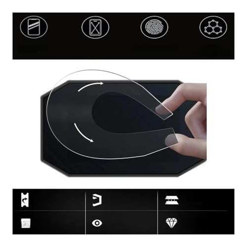 Accessoires protection pour écran tableau bord NC 750X - 5