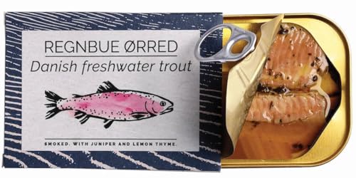Fangst Regnbue Orred Tinned Smoked Freshwater Trout with Juniper and Lemon Thyme