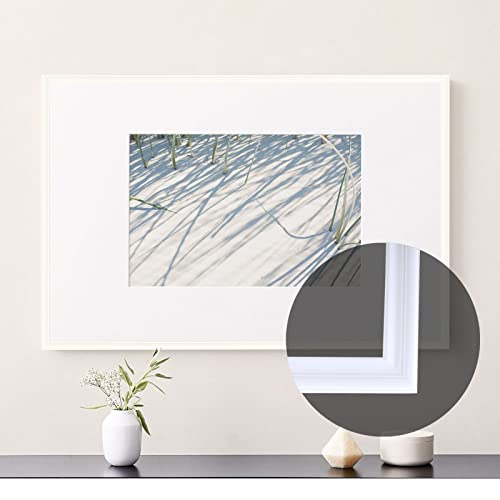 Gaahing Peel and Stick Wall Molding Trim & Chair Rail, Self-Adhesive Panel Moulding, DIY Home Decor on Cabinet Door Mirror Frame, 3m x 3.2cm by Gaahing - Image 3