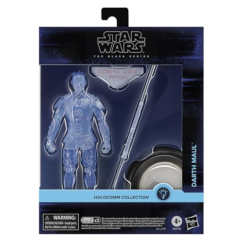 Star Wars The Black Series Holocomm Collection Darth Maul Collectible 15-cm Action Figure, Multi-coloured, 15 cm (6 inches) - Image 2