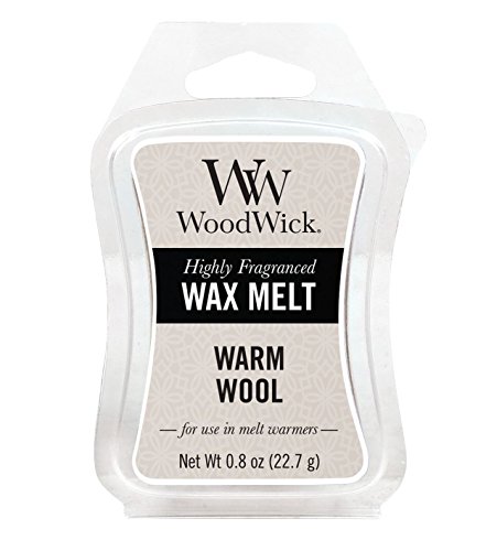 Woodwick Warm Wool mini clessidra di cera calda