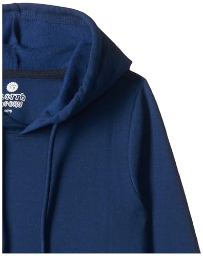 Image of Boy's Cotton Fleece Hooded Sweatshirt with Kangaroo Pocket
