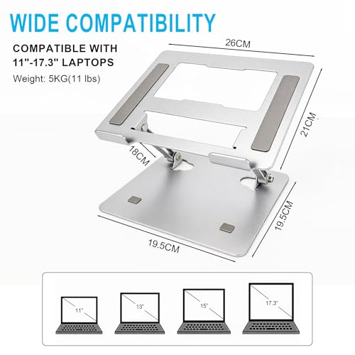 Support ordinateur portable de bureau pour le télétravail