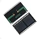 Packung mit 10 ZONADAH 125ma 1V Mini Solar Panel Kit, Batter Charger, DIY Home, Science School Projekte, Camping, Angeln, Wandern Outdoor Garten Licht Ladewerkzeuge