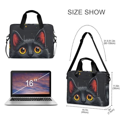 Funda para portátil ALAZA Black Cat 13-15.6 pulg miniatura 4