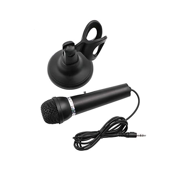 TenYua Kondensatormikrofon, 3,5 mm Stecker, Heim-Stereo-Mikrofon, Desktop-Ständer für PC, YouTube, Video, Skype, Chatten… – Bild 7