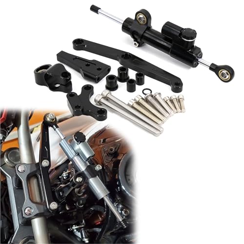 Stabilisateur direction Honda CB650R support montage alu noir