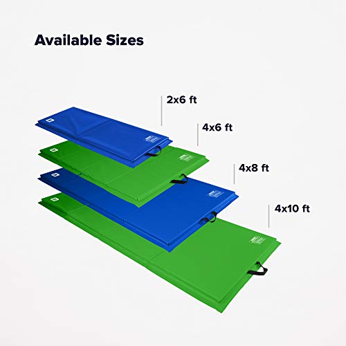 image for We Sell Mats 4 ft x 8 ft x 2 in Personal Fitness & Exercise Mat, Light