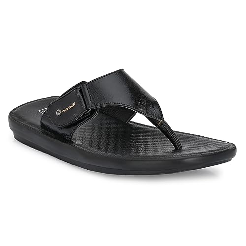 Image of egoss Slippers & Sandals Premium Genuine Leather Slipper Sandals For Men-C-20222