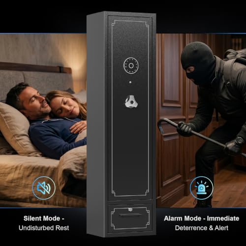 Image of KAER 5-6 Gun Safe,Gun Safes for Rifle and Pistols,Rifle Safe for Home