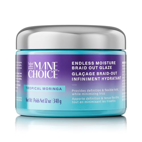 The Mane Choice Tropical Moringa Sweet Oil & Honey Endless Moisture Braid-Out...