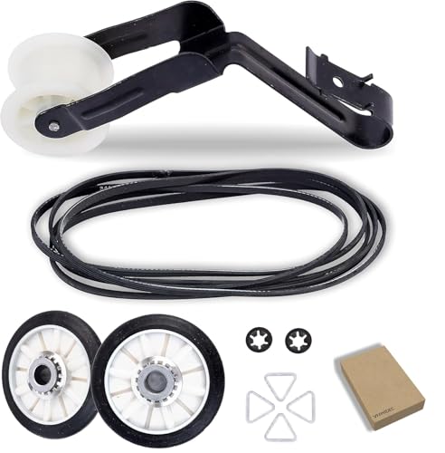 Upgraded WED5000DW1 WED5000DW2 WED5000VQ0 WED5000VQ1 WED5010LW0 WED5010LW1 WED4800XQ1 Dryer Maintenance and Repair Kit Replacement For Whirlpool Dryer