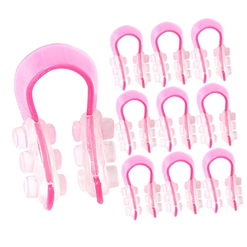 SOESFOUFU 4sets Nose Shaping Clips Nose Lifting Clip Corrector for Wide Beauty Tool 10pcs*4
