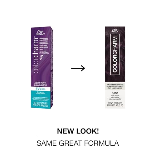 Image of COLORCHARM Demi Permanent Hair Color - Gloss, Refresh & Tone - 2 Fl Oz | Shea Butter | Free of ammonia, gluten, parabens, and animal-derived ingredients.