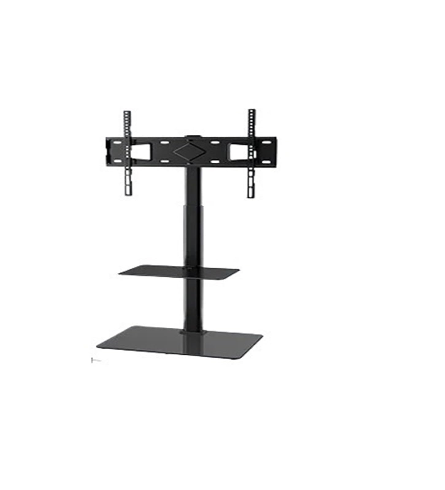 ZBZFGE Soporte para TV Ajustable, Soporte Giratorio para TV de Piso para televisores de 32 a 85 Pulgadas, Soporte para TV portátil, VESA máx. 600 x 800 mm, Altura Ajustable, Compatibilidad, Resistente