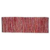 Ramanta Home Cotton Chindi Runner Rug - 2x6 ft Multi Color, Farmhouse Boho Runners for Living Room, Bedroom, Hallways, Patio, Kitchen | Soft Bohemian Floor Carpet for Home Decor - 24x36 Inches