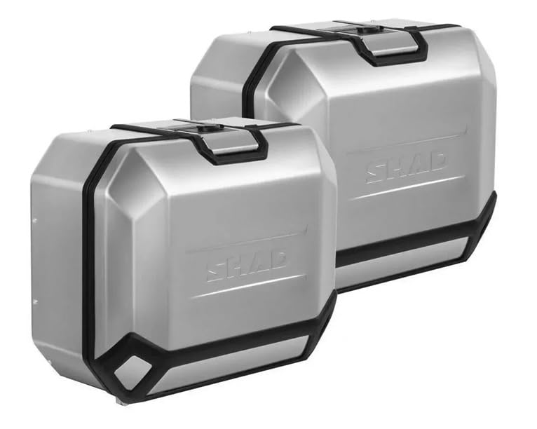 Generico Par de maletas laterales de aluminio para moto Shad Terra TR36 Side Cases