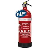 Extincteur à poudre ABC 2 Kg Idéal voiture, bateaux ANTIROUILLE NF & MED