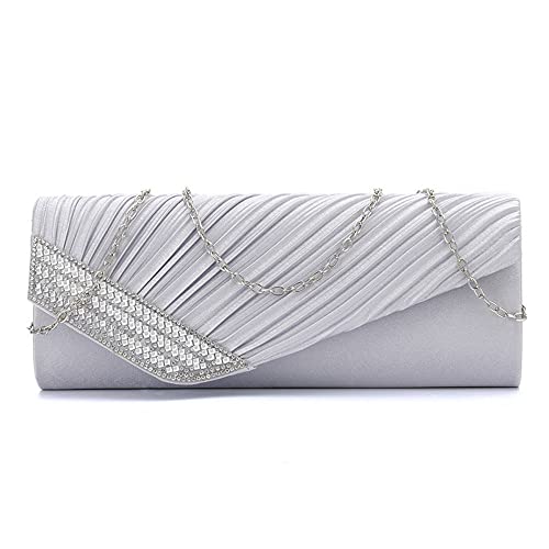 Image of Goclothod Evening Clutch Handbag Women Fashion Crossbody Shoulder Bag Chain Purse