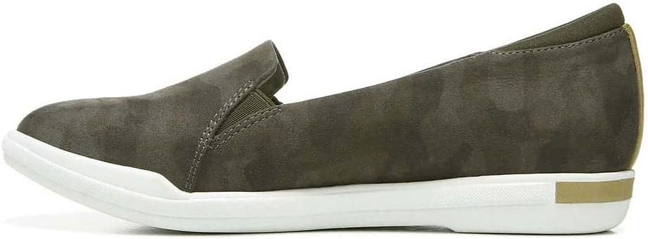 Dr. Scholl's Shoes Women's Rise Up Loafer, Olive Camo, 6.5