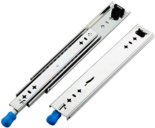 VADANIA Heavy Duty引き出しスライド ロック付 300mm 重量用スライドレール VD2053 使用荷重12okg 完全スライド 左右1セット