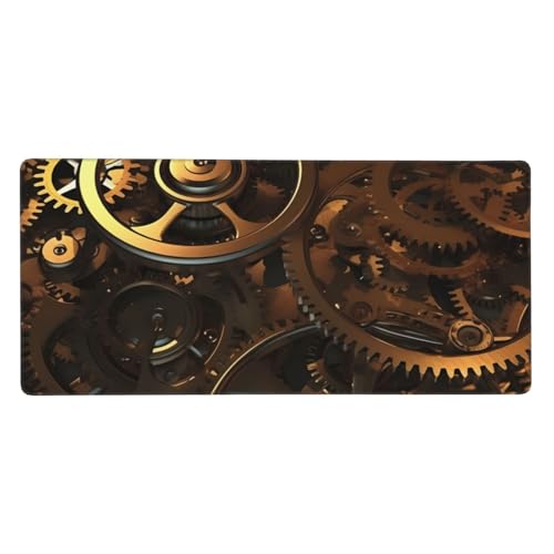 Tapis de souris de jeu XXL tapis de clavier steampunk grand format pour ordinateur