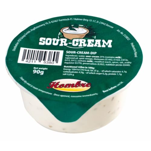 Hombre Sour Cream Dip 2x90g