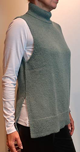Preisvergleich Produktbild märz münchen Damen Stehkragen-Pullunder, Schurwollmischung Mint - 40