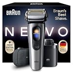 Braun – Braun NEVO Rasierer Herren Elektrisch, NEVO11005C, Silber