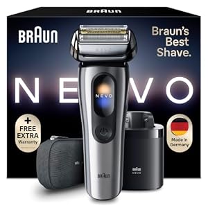 Braun NEVO Rasierer Herren Elektrisch, NEVO11005C, Silber