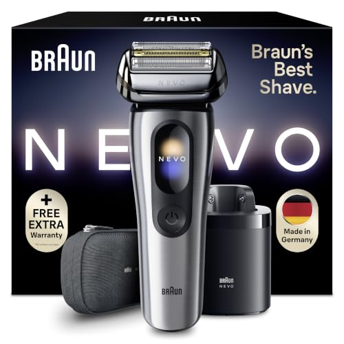 Braun NEVO Rasierer Herren Elektrisch, NEVO11005C, Silber – Ansicht 1
