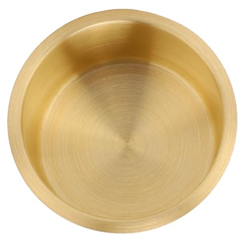 Portavasos universal reclinable en acero inoxidable dorado miniatura 3