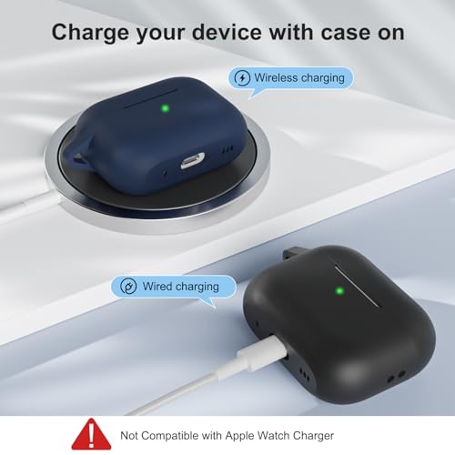 KOKOKA Case Cover Compatible with AirPods Pro 2 2022 & 2019 with Cleaner Kit - Image 4