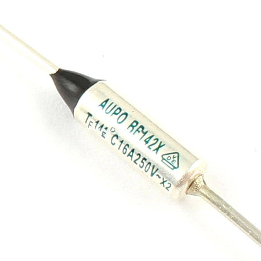 Generic 10 Pcs Thermal Fuse Cutoff TF 142 Degree 250V 16A BF142X