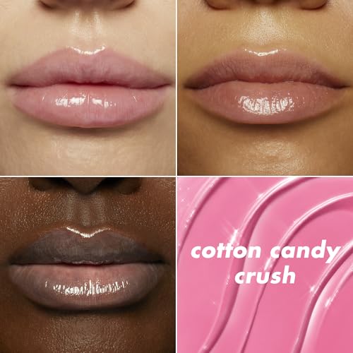 Image of e.l.f. Glow Reviver Melting Lip Balm, Hydrating Tinted Lip Balm For A Glossy Finish & Soft, Supple Lips, Vegan & Cruelty-Free, Cotton Candy Crush