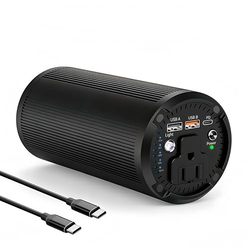 Flyvair Portable Laptop Charger 27000mAh 98Wh, Power Bank with AC Outlet 65W PD Fast Charging...