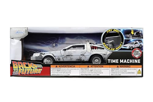 Jada Hollywood Rides Máquina del Tiempo 1:24 escala miniatura 2