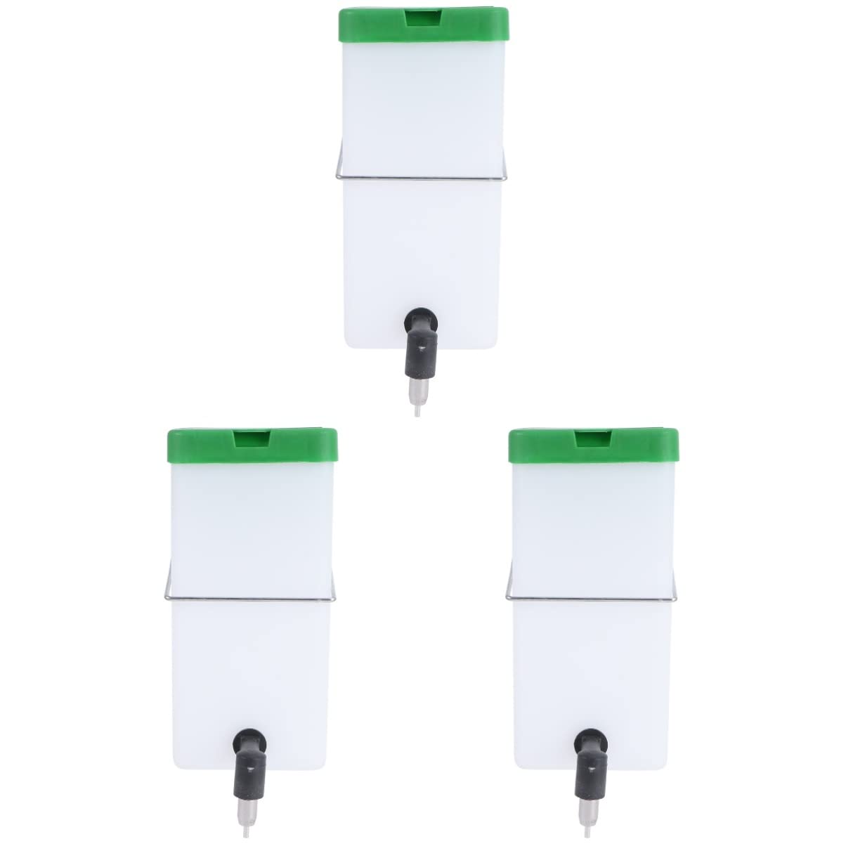 POPETPOP 3pezzi Dispenser Per Conigli Abbeveratoio Pet Perdite Facile Materiali Ecologici Per Domestici Come Conigli e Roditori