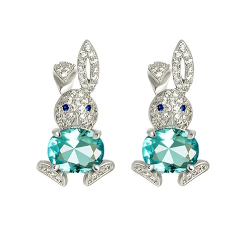 Boucle D'oreille Pâques, 1 Paire Boucles D'oreilles de Pâques, Boucles D'oreilles de Lapin, Bijoux de Pâques, Boucles D'oreilles Pâques Femmes, Décoration de Pâques pour Filles et Femmes (A)