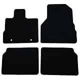 Floor Mats Compatible with 10-17 Chevy Equinox, Black Nylon Flooring Protection Interior Carpets by IKON MOTORSPORTS, 2011 2012 2013 2014 2015 2016