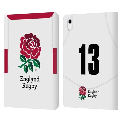 Carcasa de cuero England Rugby para iPad Air funda libro elegante y resistente