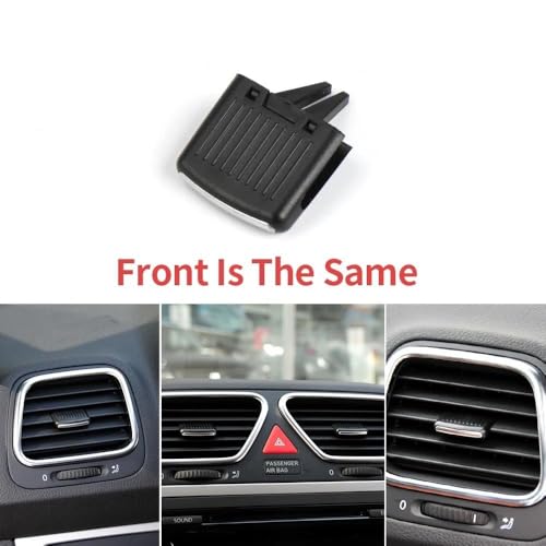 Grille ventilation climatisation avant de haute finition pour tableau de bord