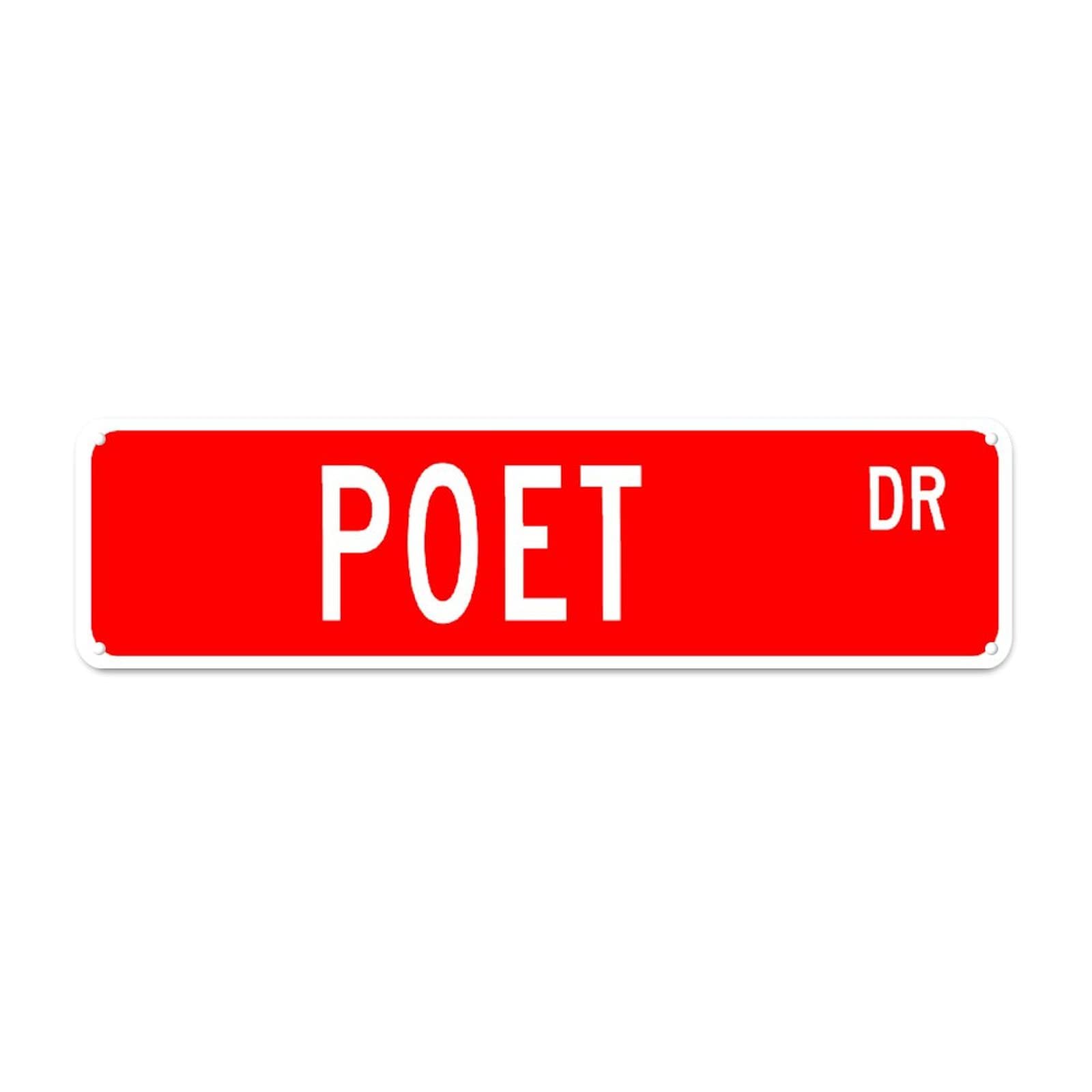 POET DR Retro Tin Signs Plaque Aluminum Metal Sign Quotes Home Kitchen Garden Wall Funny Pub Club Porch Decoration 4x16 Inch