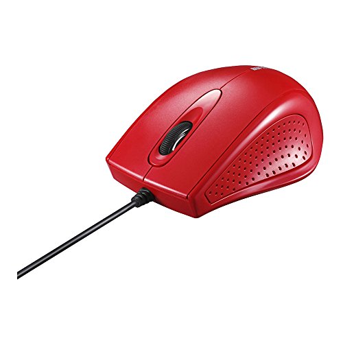 バッファロー BUFFALO 有線 3ボタン IR光学式 マウス レッド BSMRU055RD バッファロー BUFFALO 有線 3ボタン IR光学式 マウス レッド BSMRU055RD